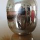 Silver metal "apple" ice bucket 60s