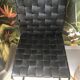 Pair of designer black chairs