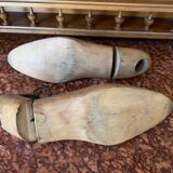 Pair of wooden trees