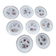 Antique pierced dessert plates