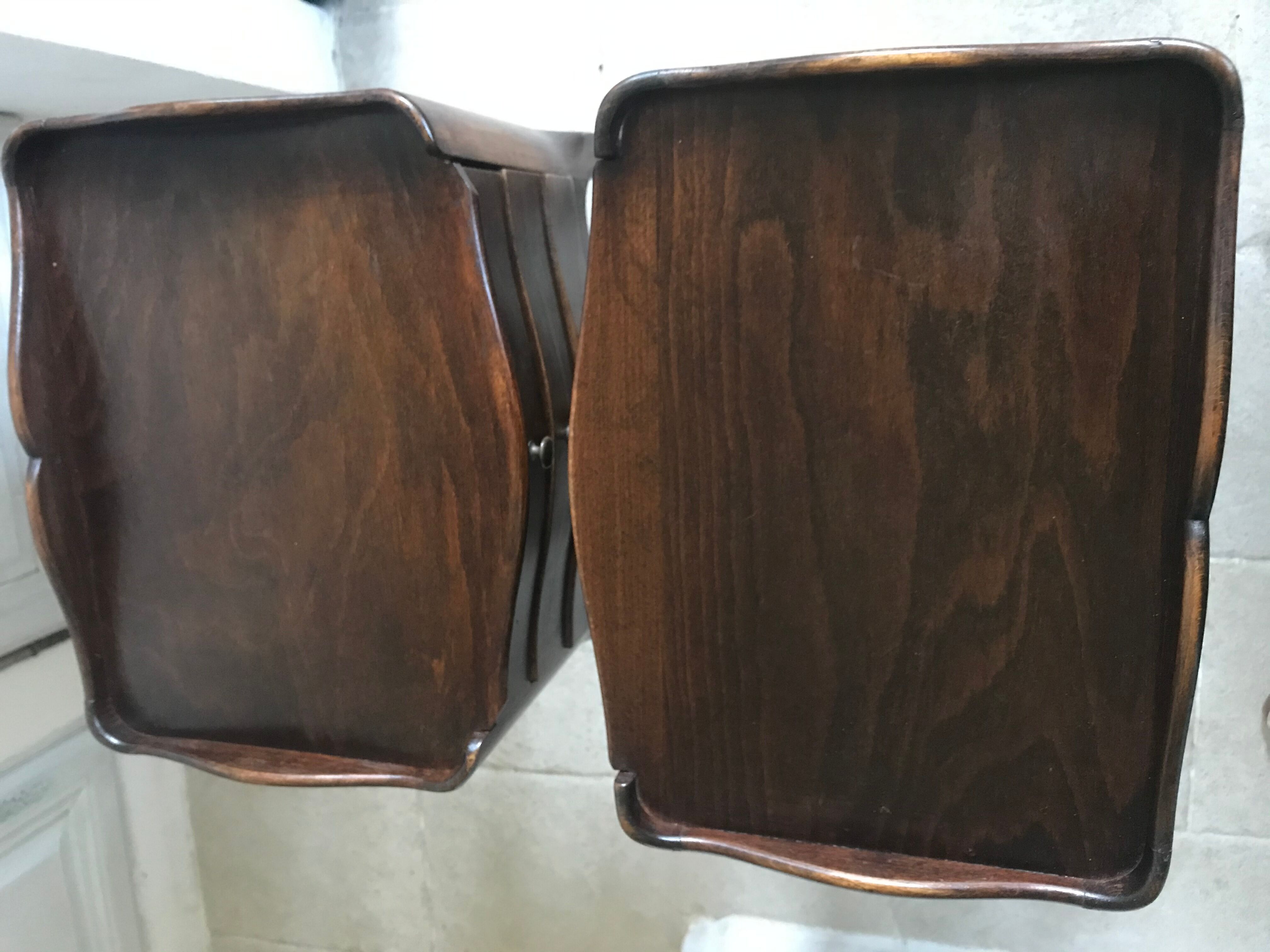 Pair of Louis XV-style bedside tables