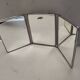 Old triptych mirror