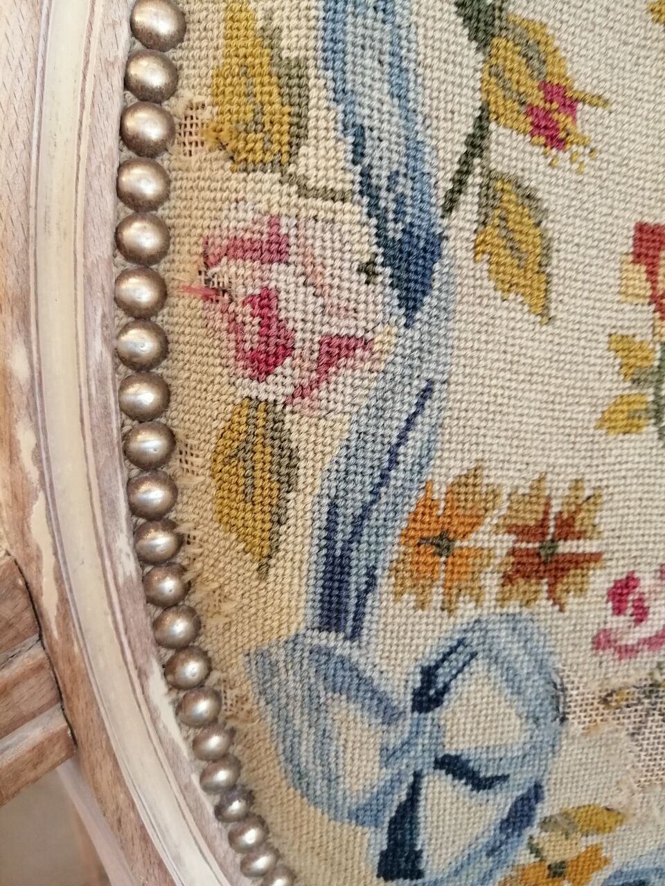 Pair of Louis XVI period armchairs