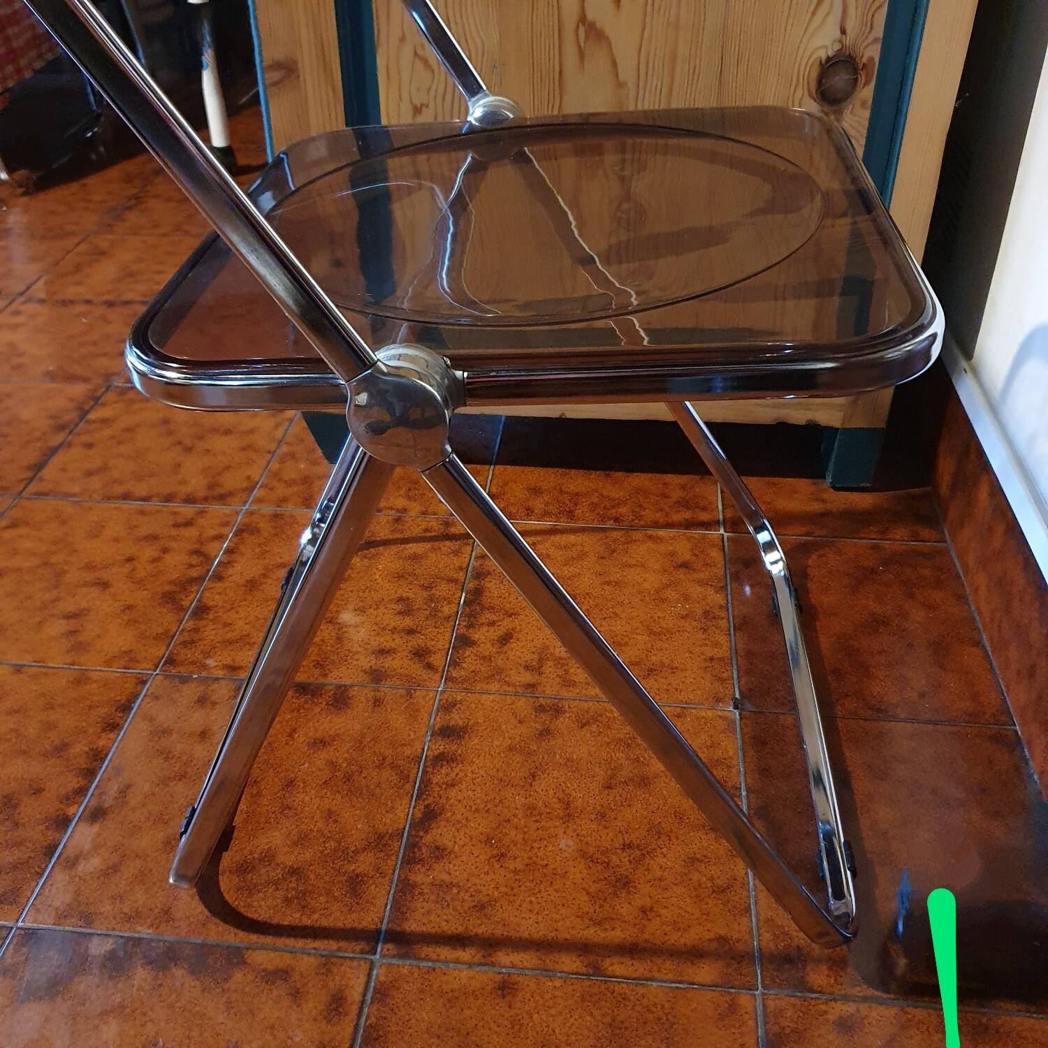 2 Folding chairs by Giancarlo Piretti for Castelli, Italy