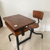 Vintage school desk