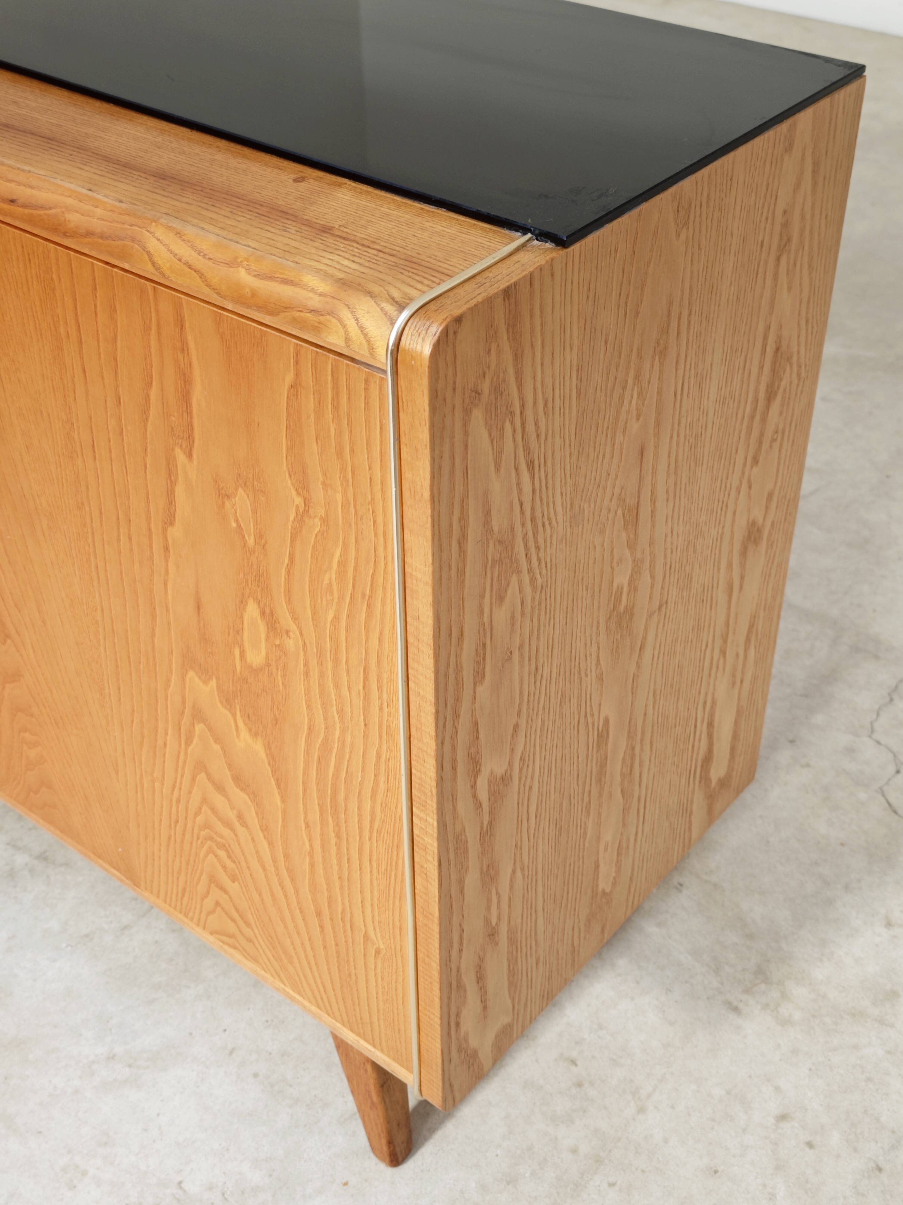 Jitona U-369 low sideboard by Bohumil Landsman and Hubert Nepozitek 1960