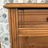 Table de chevet en bois Art déco