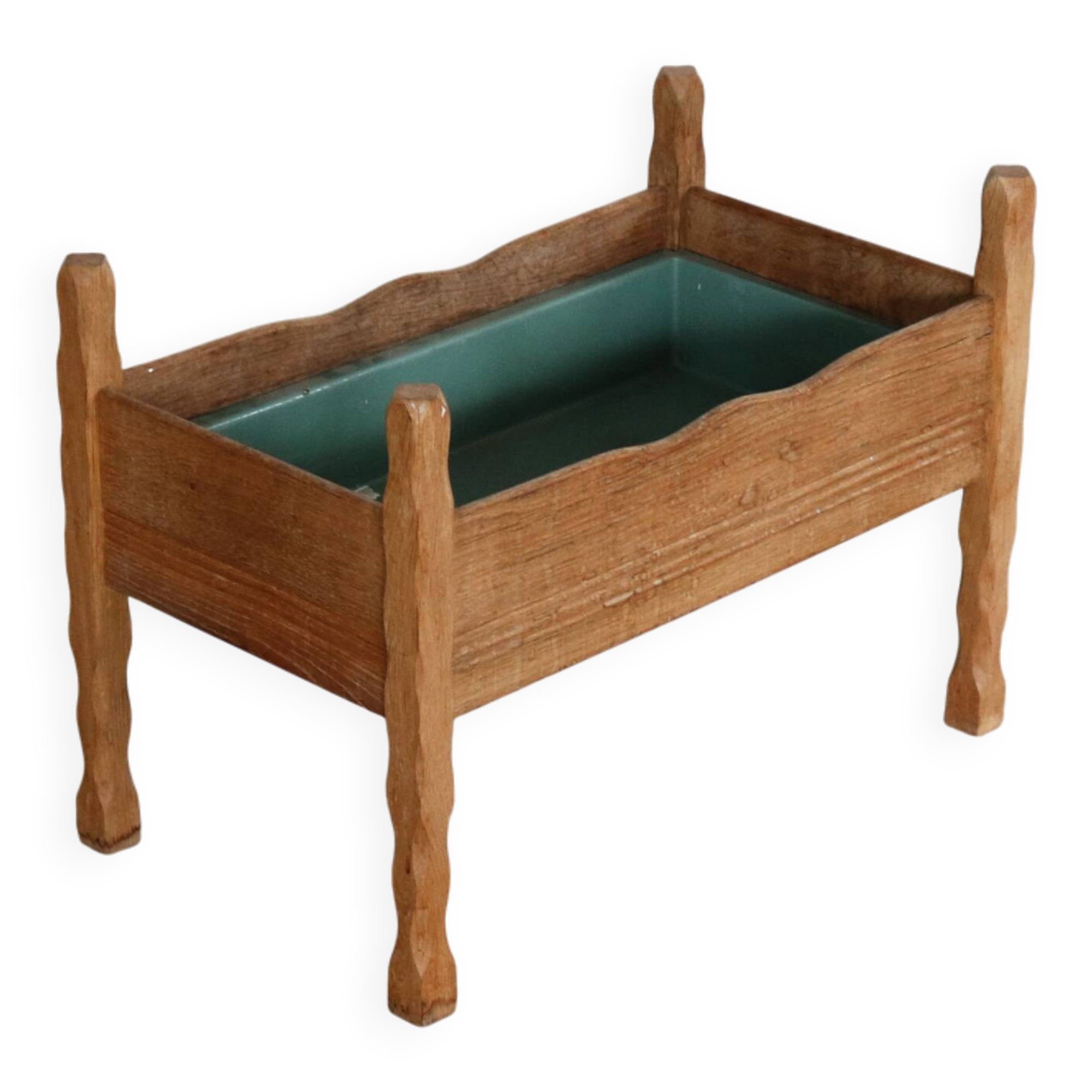Brutalist planter | plant stand | 1960s | Danish (2)