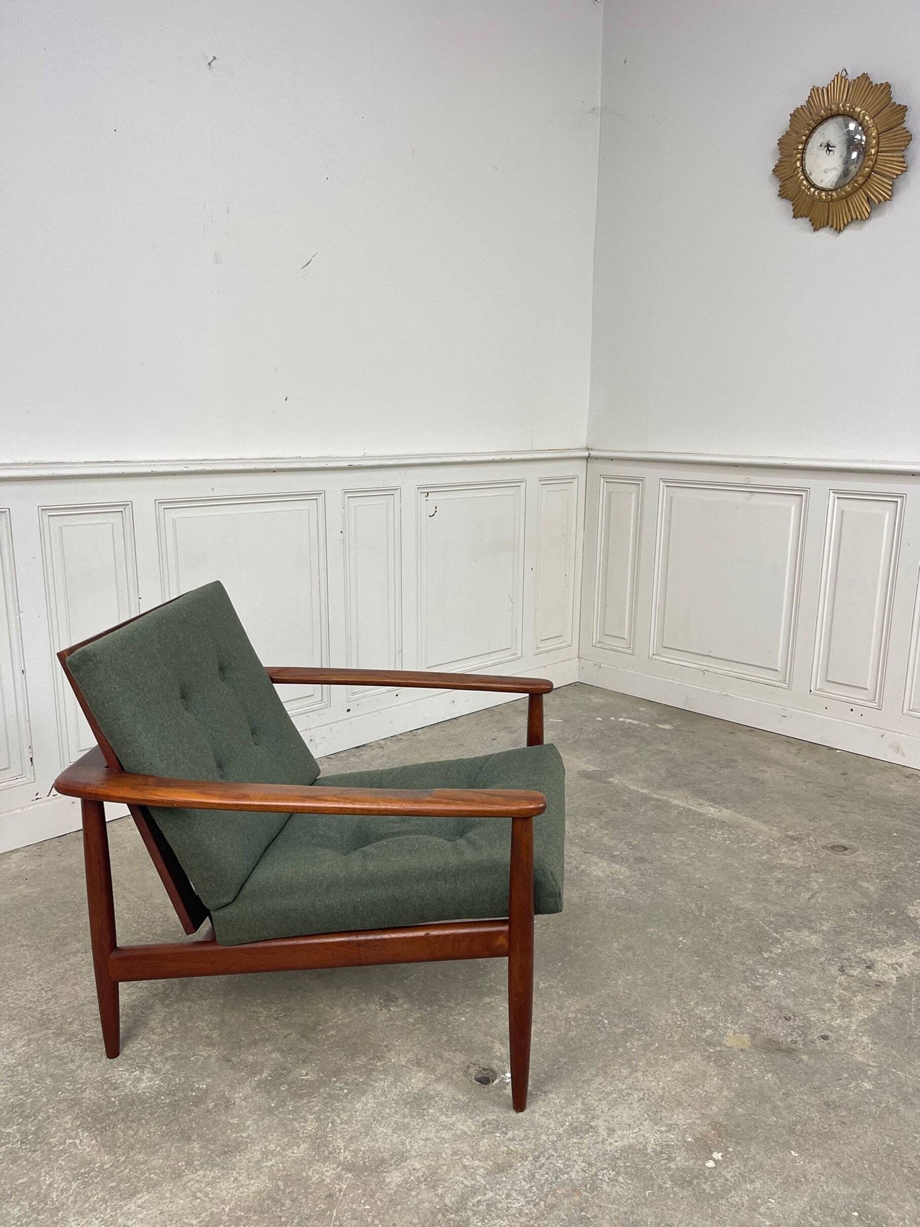 1960s Scandinavian armchair in teak