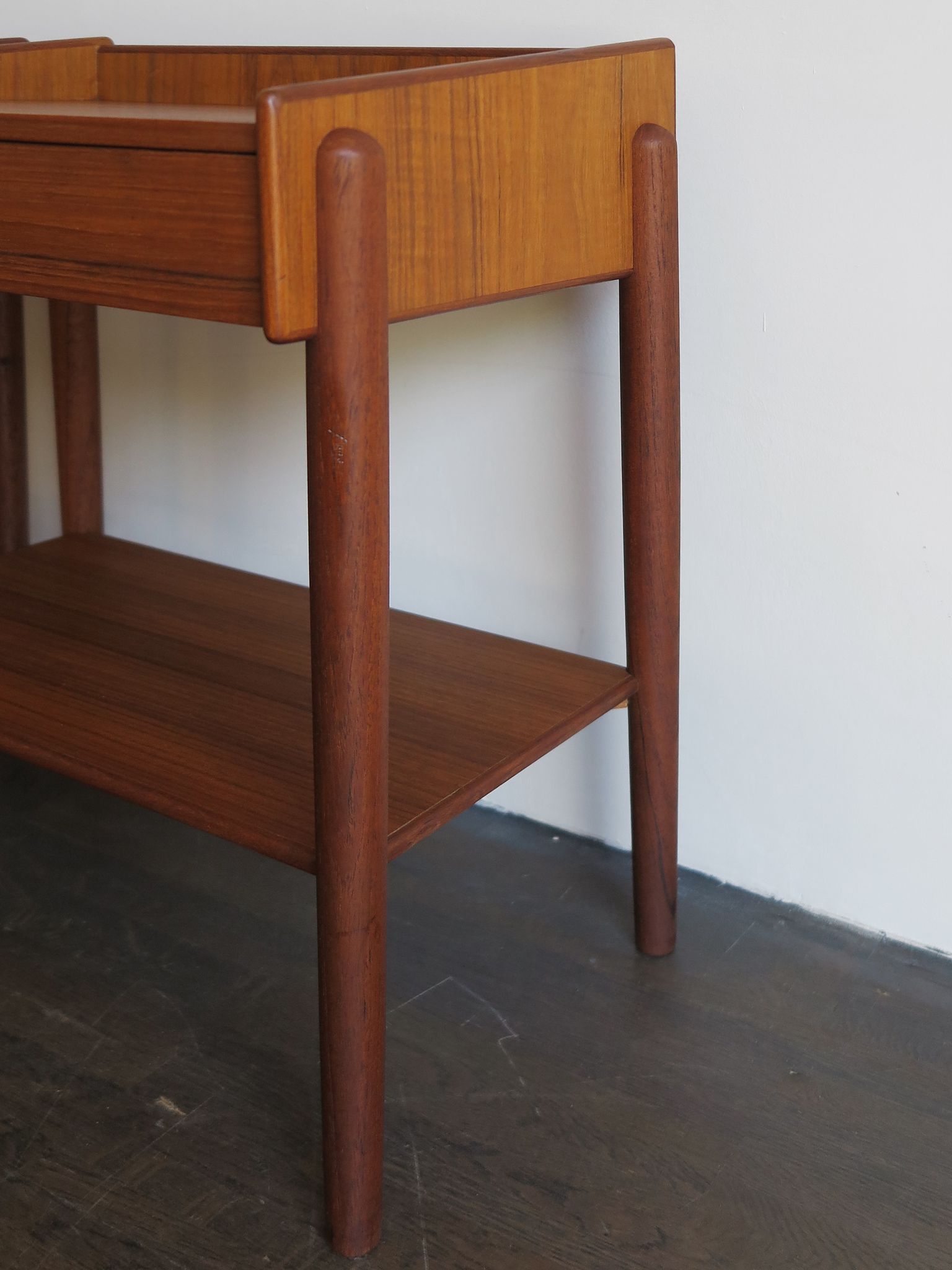 Børge Mogensen Scandinavian teak bedside tables 1950s
