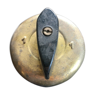Brass and bakelite switch
