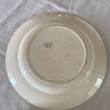 Plat rond terre de fer