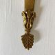 Pair of double brass wall sconces in the Louis XVI style, decorated with swans