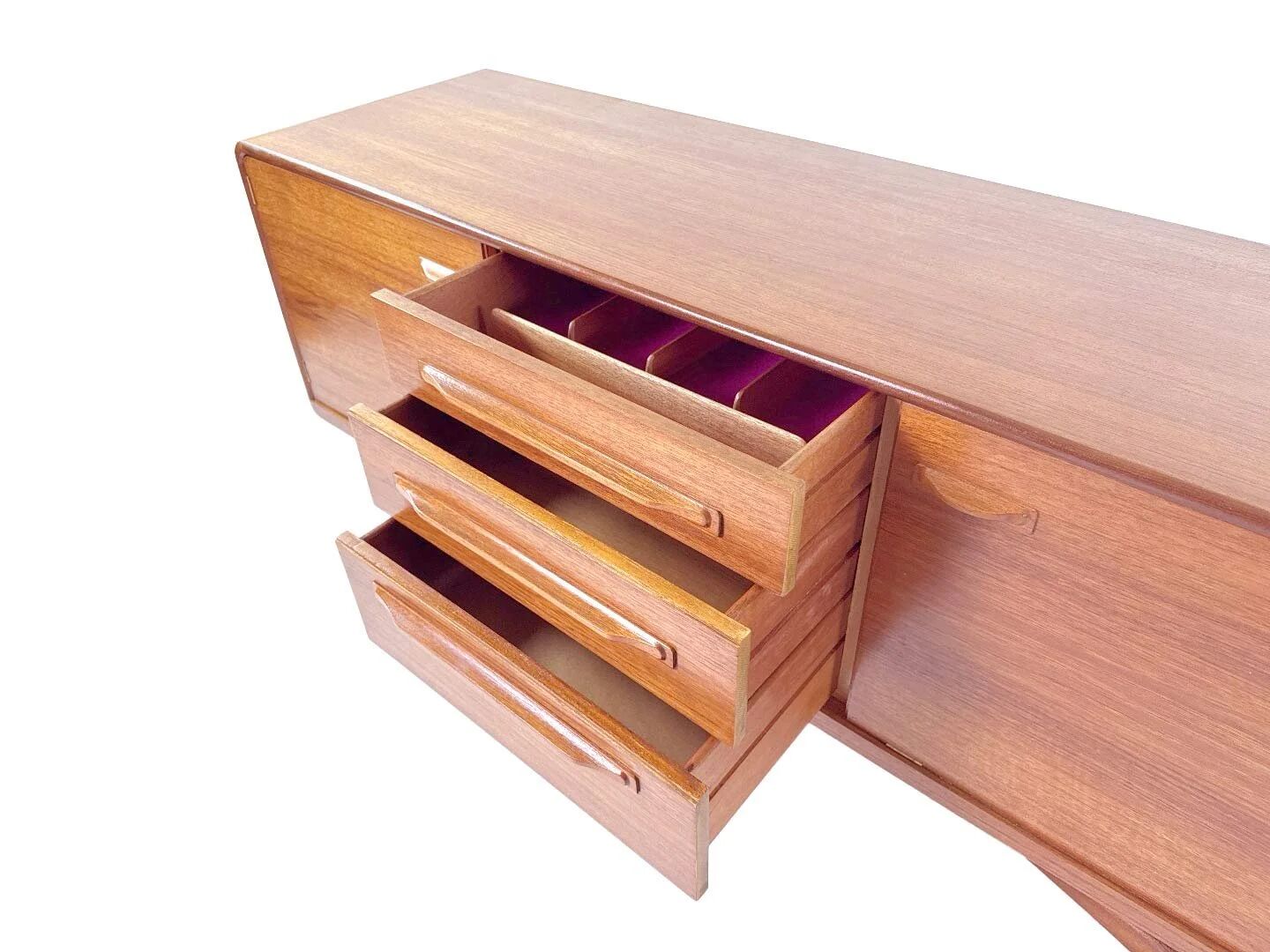 Mid-century sideboard by Val Rossi for Beithcraft