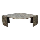 Roche Bobois marble coffee table 70'