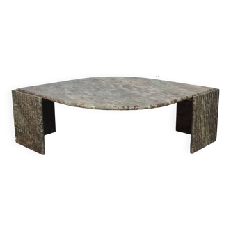 Roche Bobois marble coffee table 70'