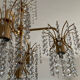 Crystal tassel chandelier from the 60s and 70s