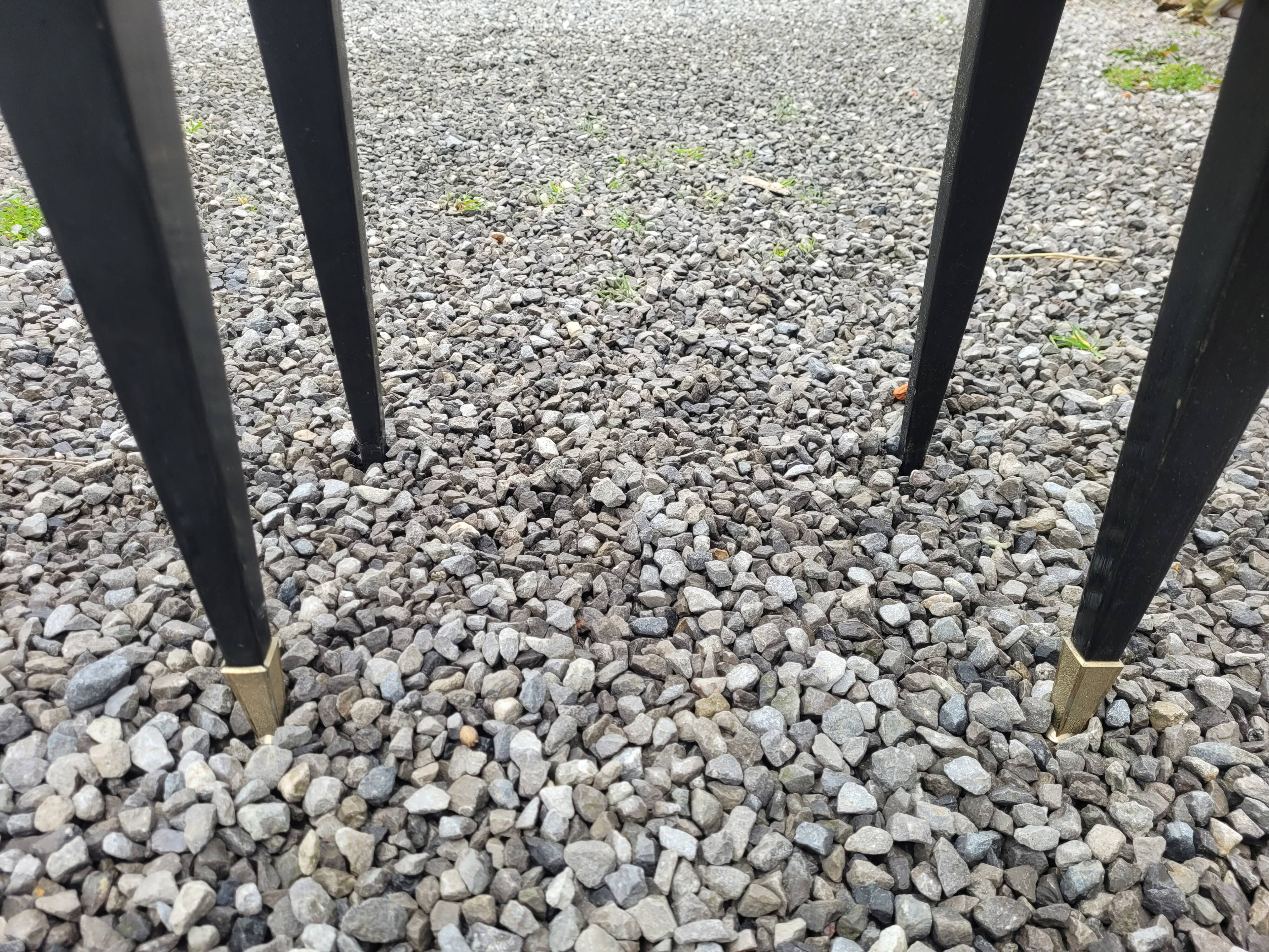 Pair of vintage rosewood bedside tables