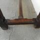 Antique console serving table
