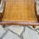 Colonial teak armchair