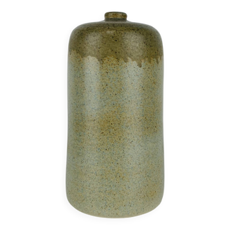 Vintage grey-green ceramic vase