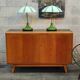 Pair of opaline lamp Space age Czech 1970