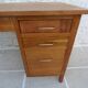 Vintage wooden bathroom or desk furniture with drawers - Excellent