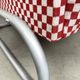Thonet S-411 Armchair "Red & White"