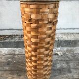 Rattan bread box
