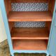 Parisian wardrobe glazed blue gray
