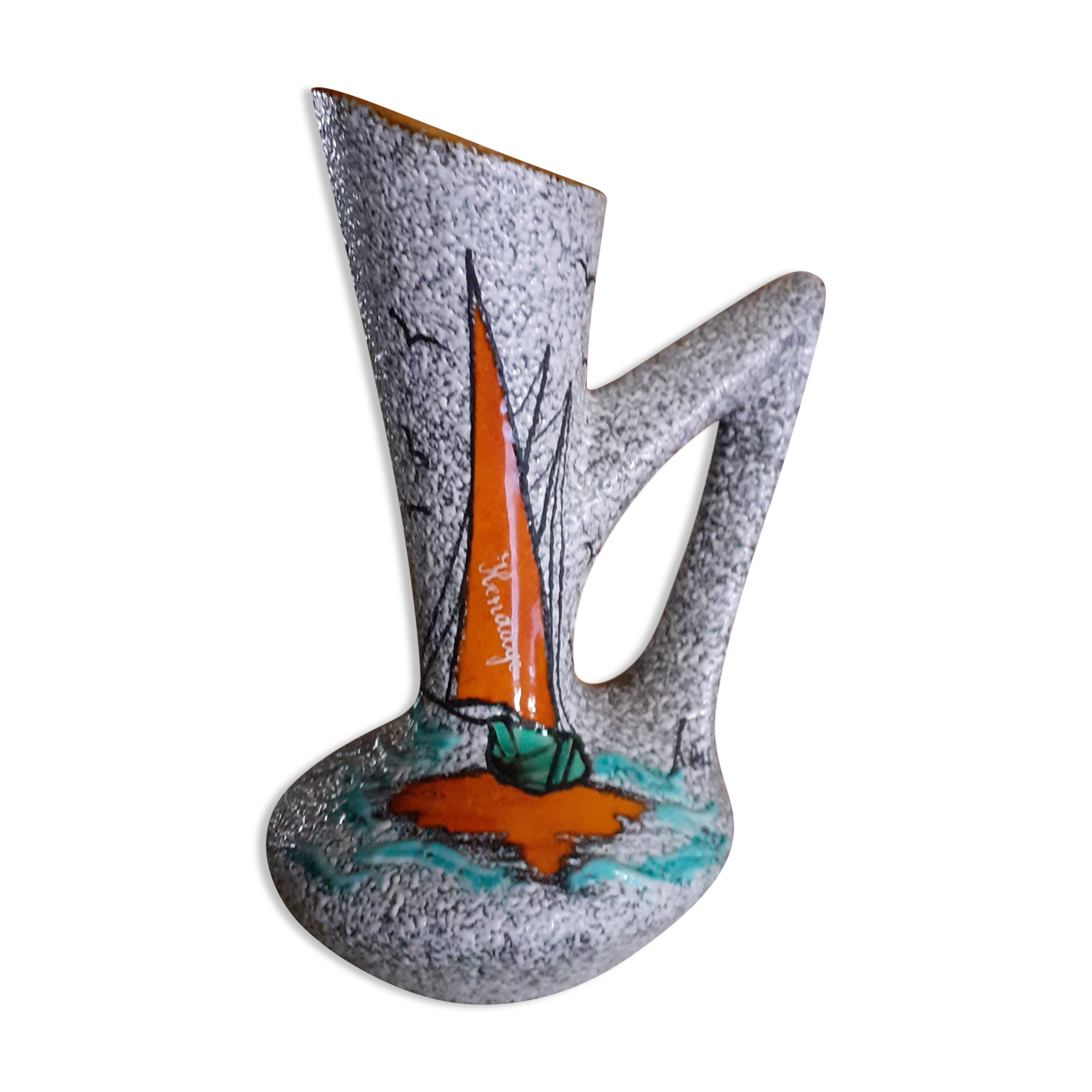 Vase signed Tess