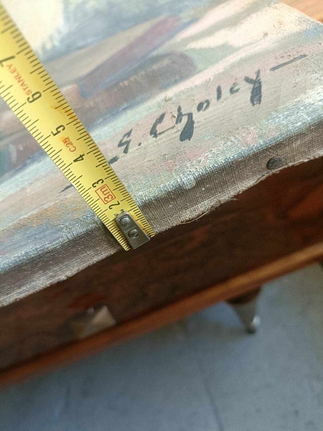 Still life, oil on canvas signed