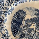Blue Pyroblan Porcelain Plates