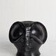 Stylised ceramic elephant candlestick signed vintage