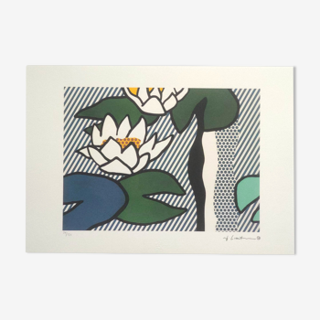 Roy Lichtenstein - Water Lily (The Nympheas) numbered lithograph