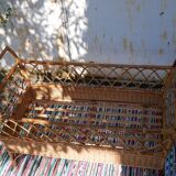 Rattan bed