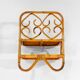 Étagère en bambou et rotin de style mid-century italien, années 1960