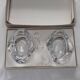 Bayel crystal salt and pepper shaker from the 60s
