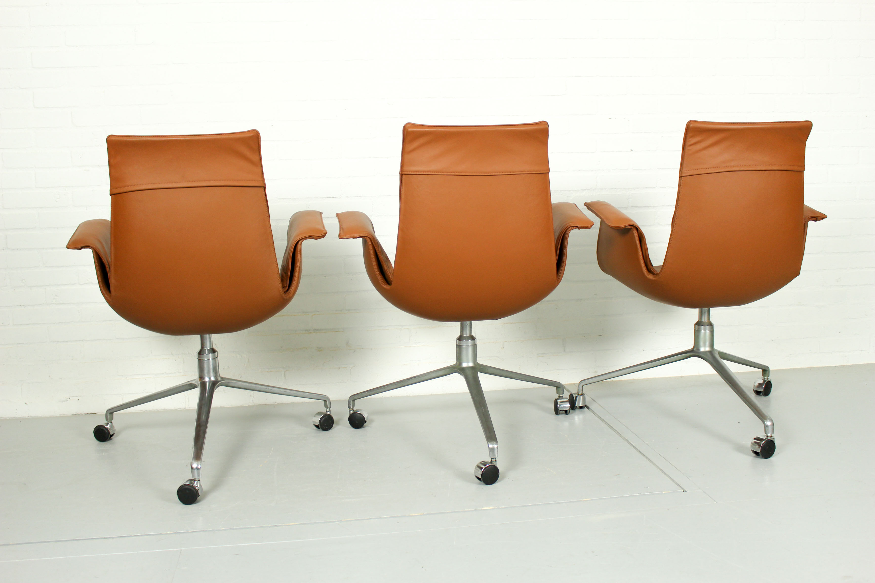 Bird chair kill for Preben Fabricius by Jorgen Kastholm, 1964