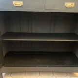 Art-deco period oak commodus