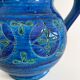 Rimini Blu Ceramic Pitcher by Aldo Londi for Bitossi