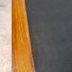 Teak desk with vinyl top
