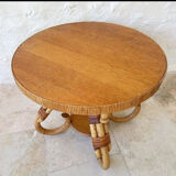 Rattan sofa end