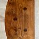 Tripod stool in solid oak 1950