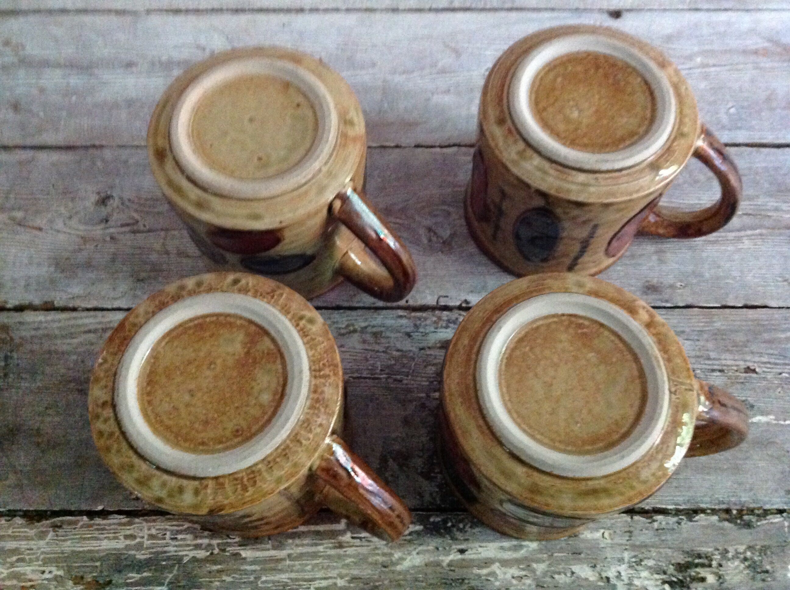 Lot de 4 mugs