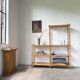 Large rattan shelf 1960
