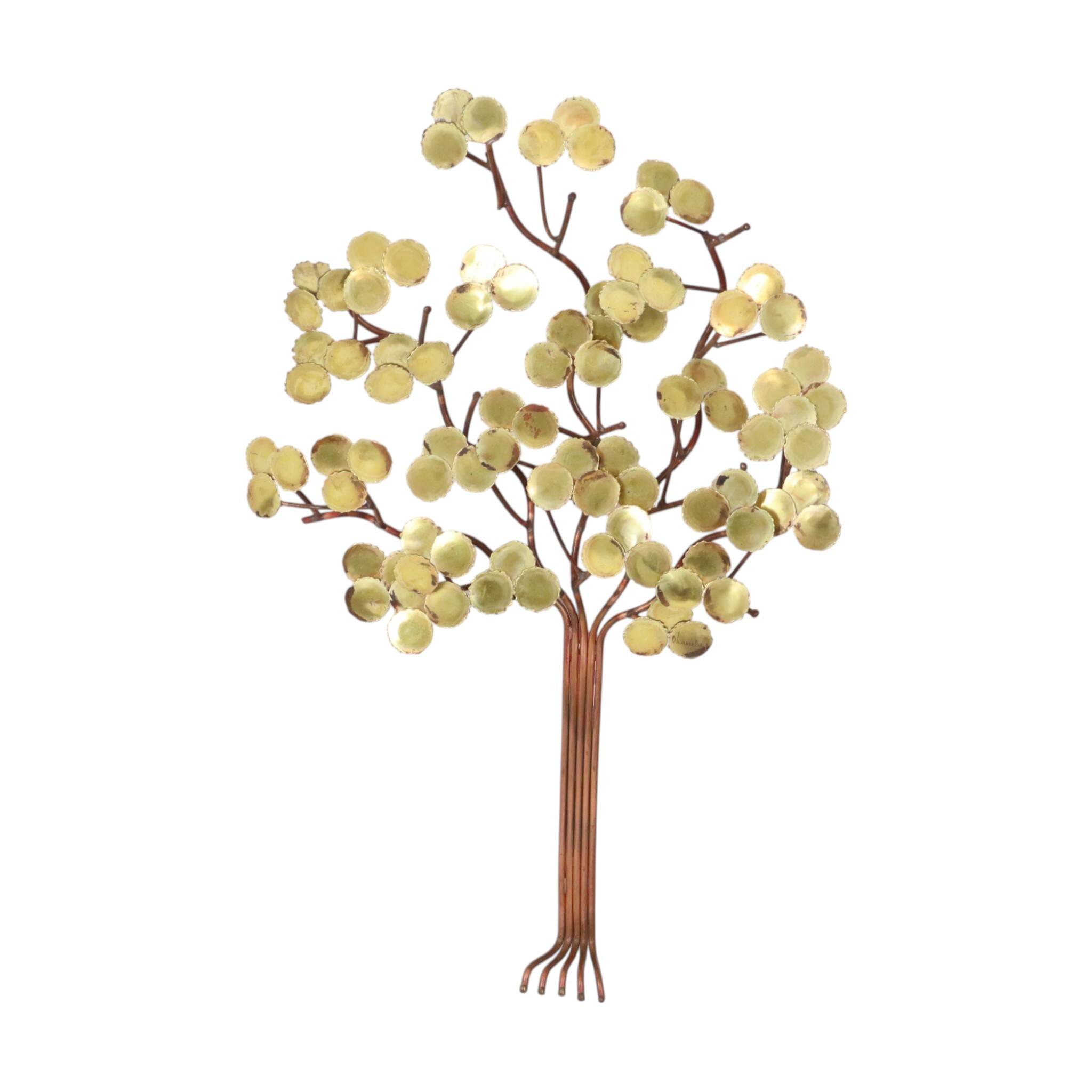 Vintage Tree Art Object by Daniel D’Haeseleer – Wall Decoration (59 cm)
