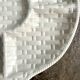 Italian woven earthenware compartment dish