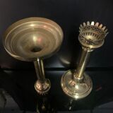 Pair of vintage candle holders