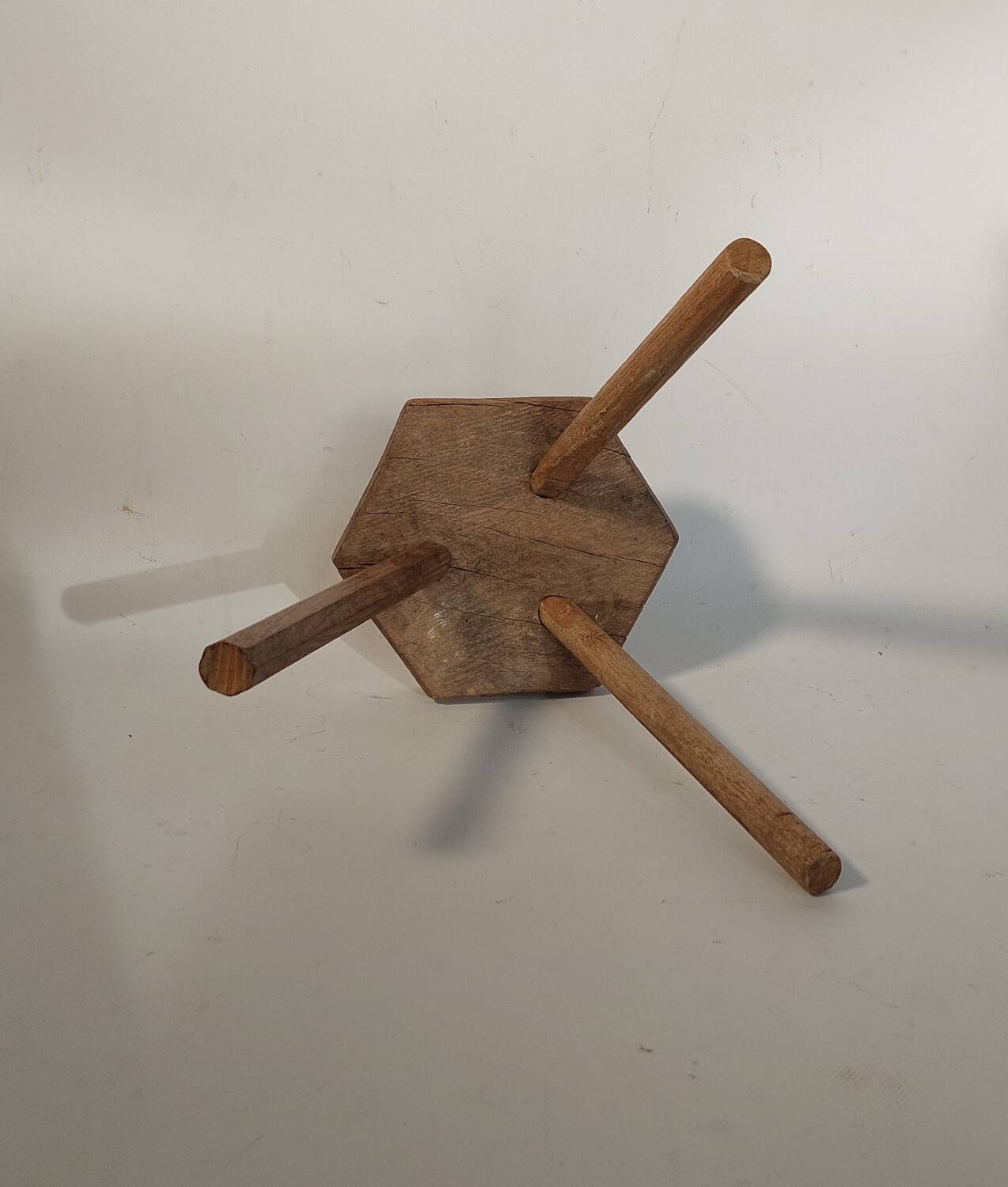 Small old mountain stool